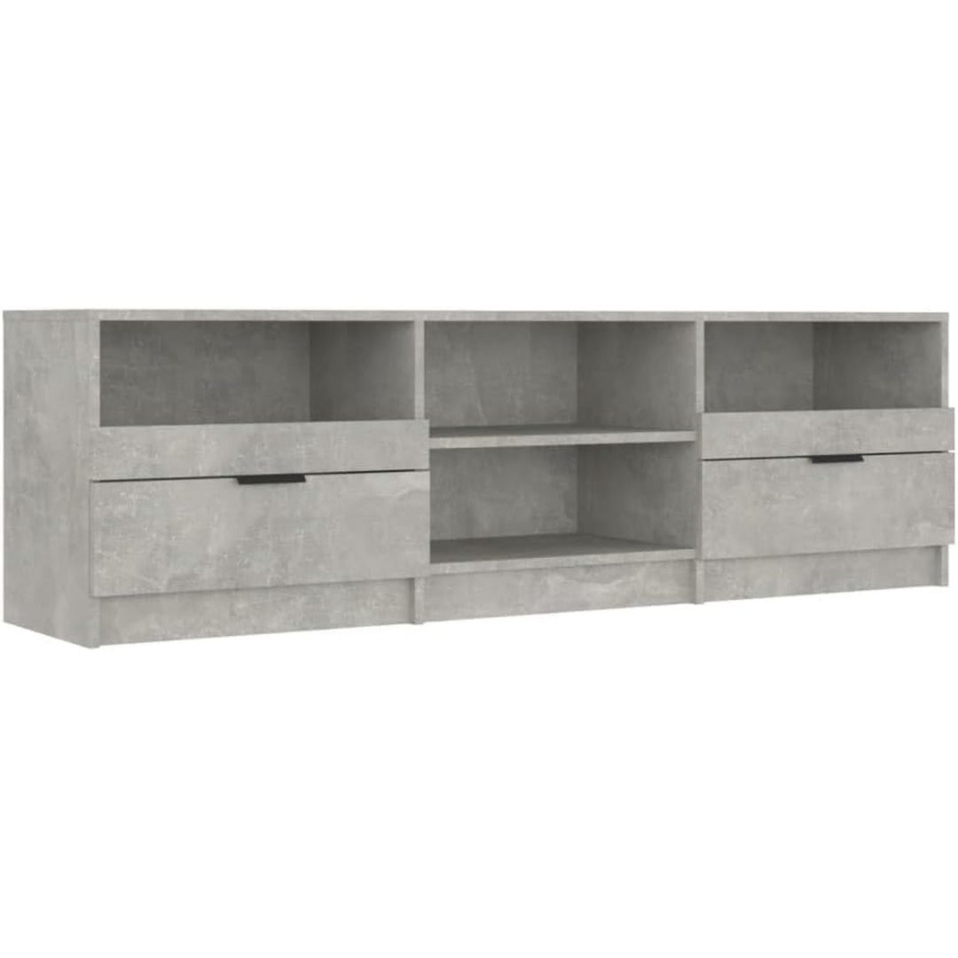 Meuble TV finition gris en bois