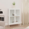 Buffet gris clair 102 cm, de rangement genereux