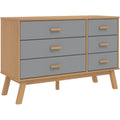 Chiffonnier scandinave Grise 42 x 111 x 73.5 cm