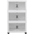 etagere verticale 60 x 34 x 21 cm gris clair