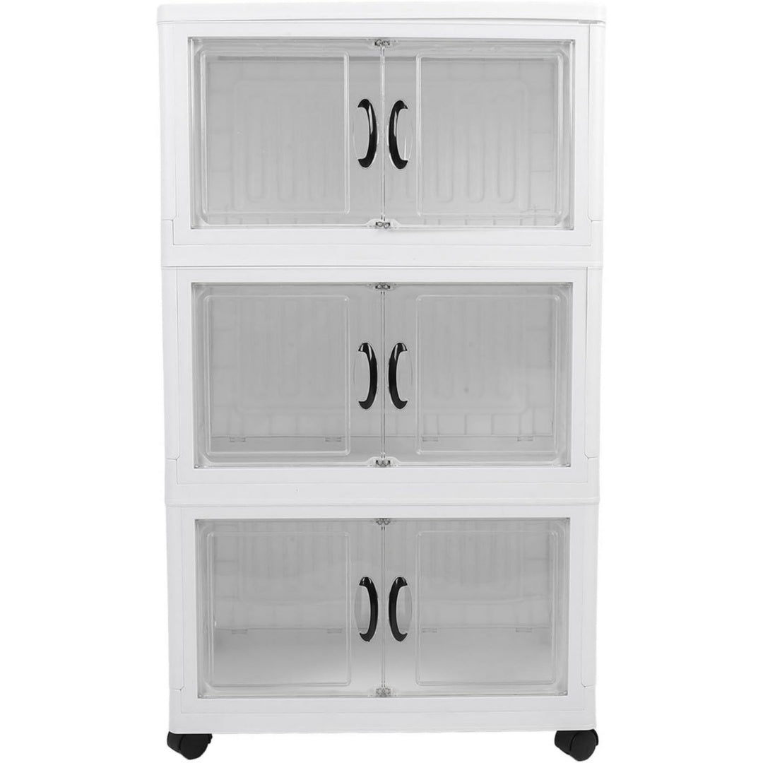 etagere verticale 60 x 34 x 21 cm gris clair