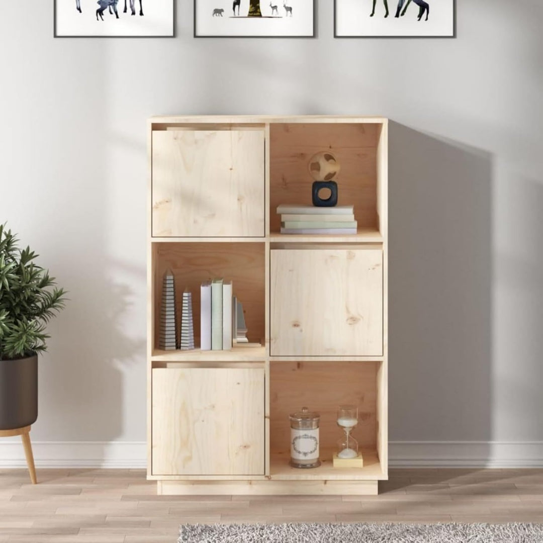 Gris clair buffet 112 x 36 x 15 cm esprit rustique