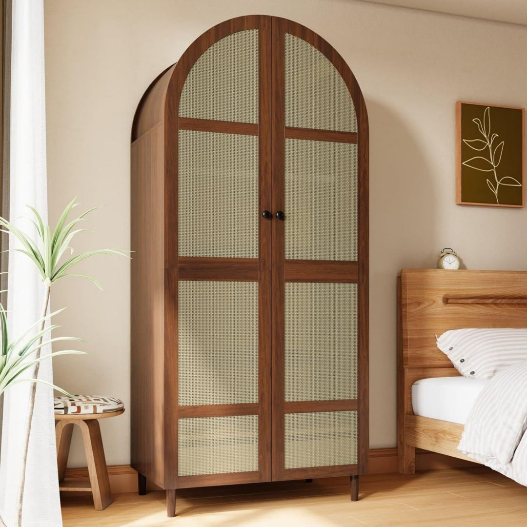Espace, meuble de rangement marron en bois