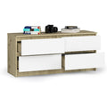 Commode structure metallique gris clair pour la salle de bain