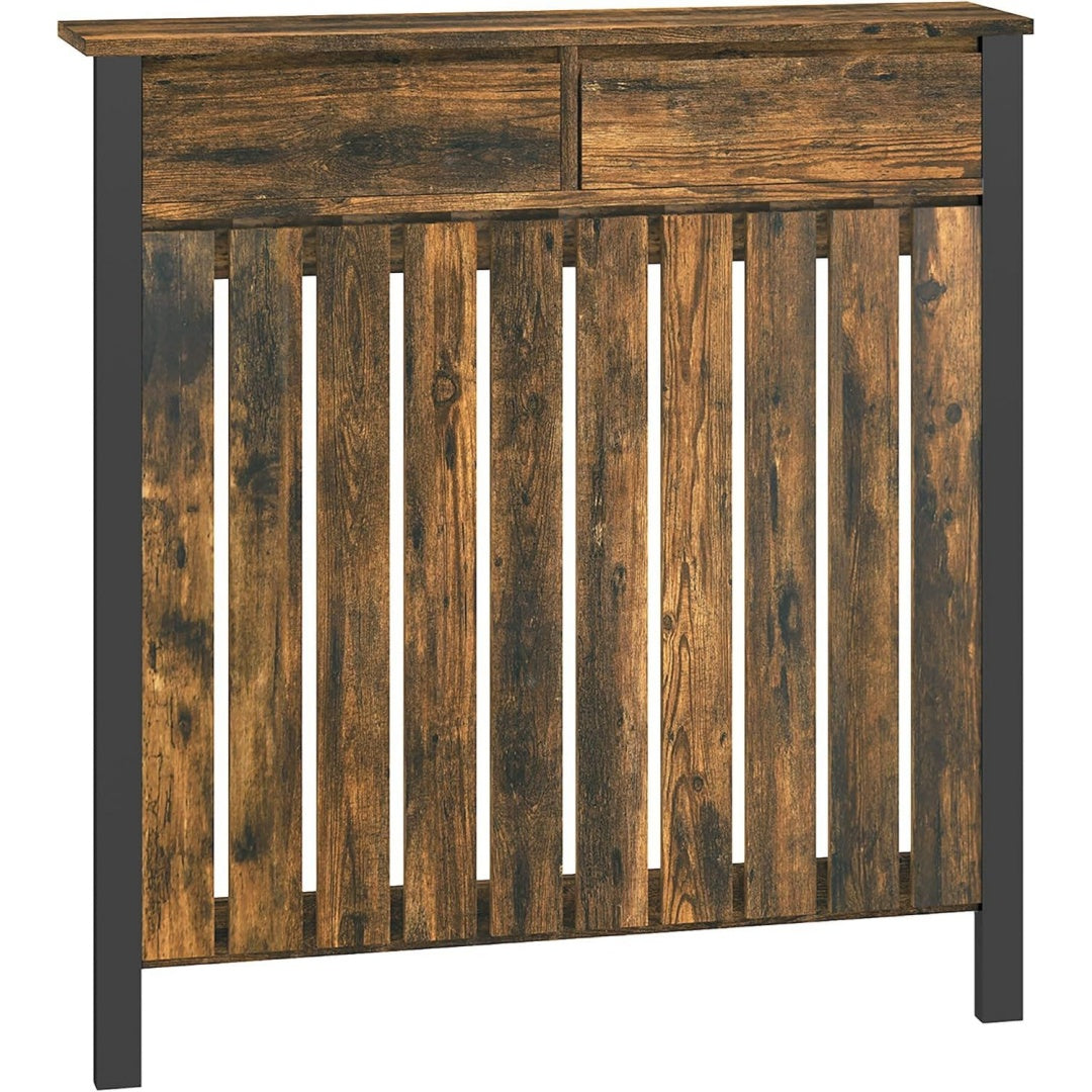 Accessoire radiateur de rangement marron