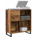 Armoire en bois marron 4 niches