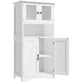 Nouveau meuble colonne en MDF et verre