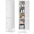 Polyvalente colonne de rangement gris clair en acier style classique