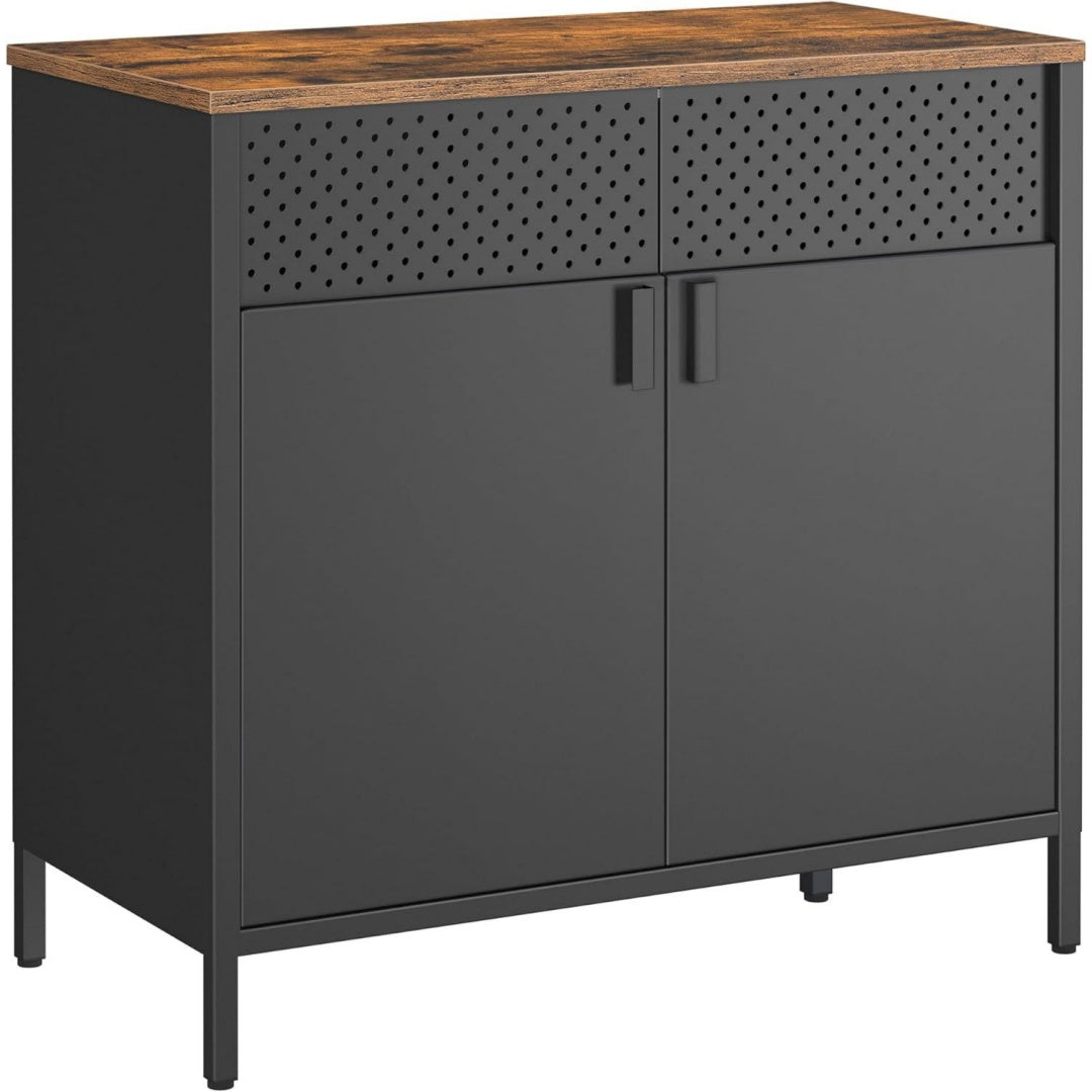 Credence gris fonce 80 cm, de rangement pratique