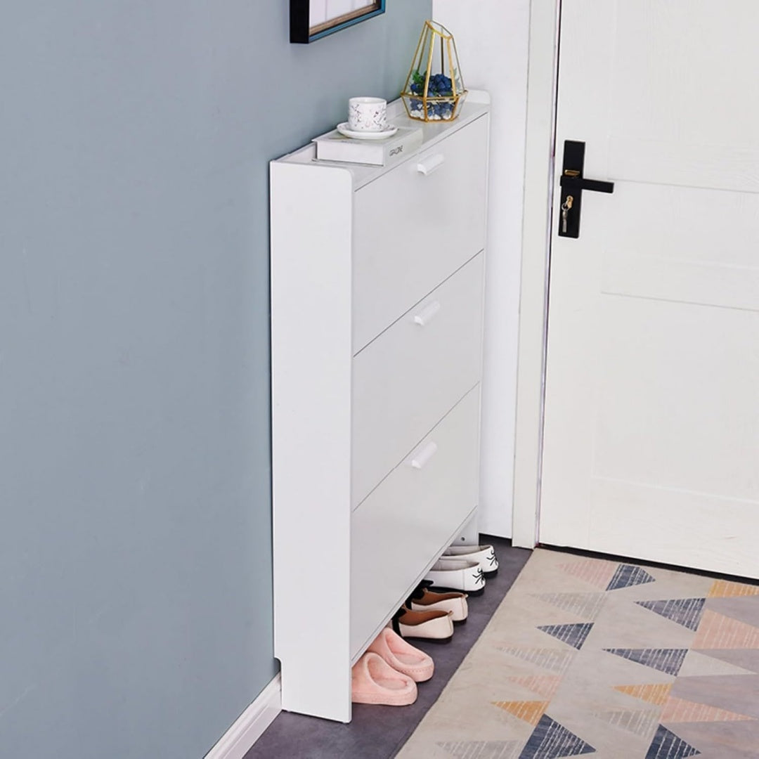 Armoire a chaussures gris, contemporain, espace organise