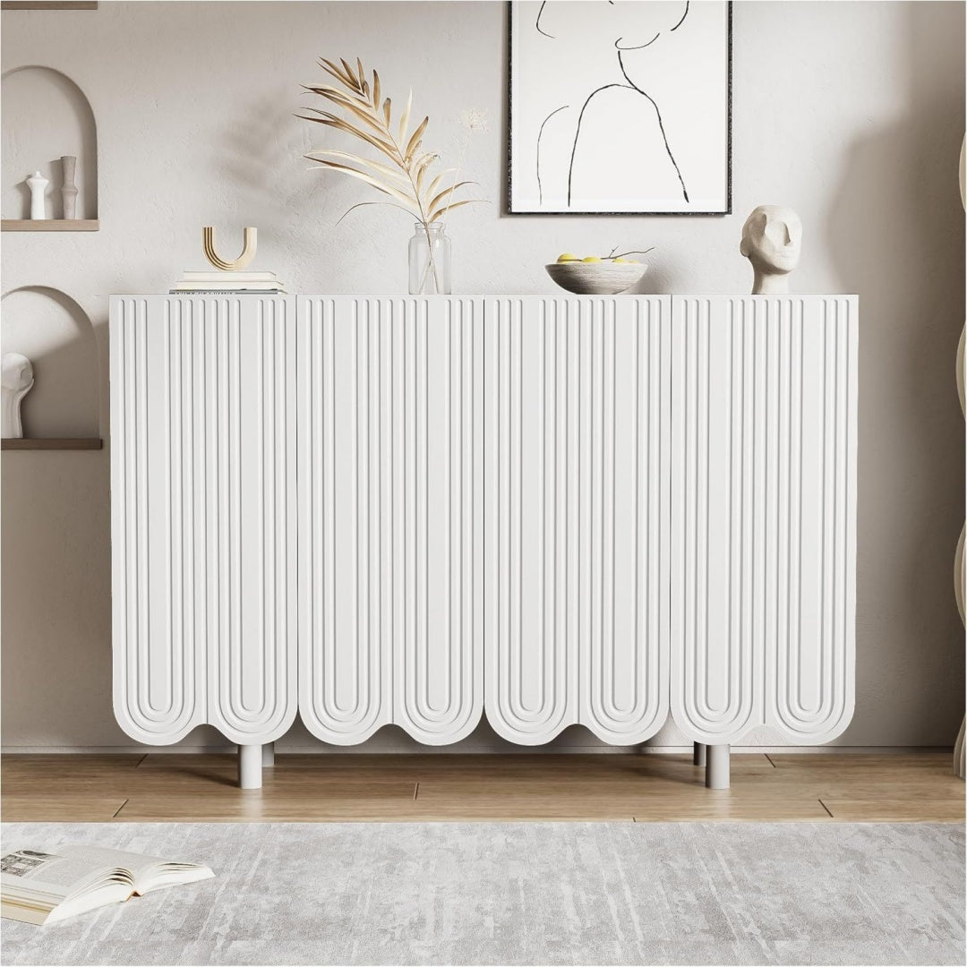 Nouveau buffet avec des charnieres amorties