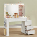 Table beaute pour dressing creme minimaliste